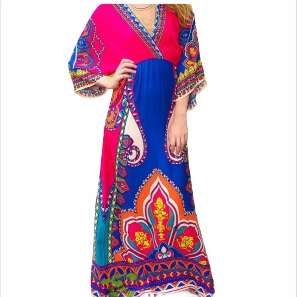 Jamaican Me Crazy maxi dress - Picture 1 of 3